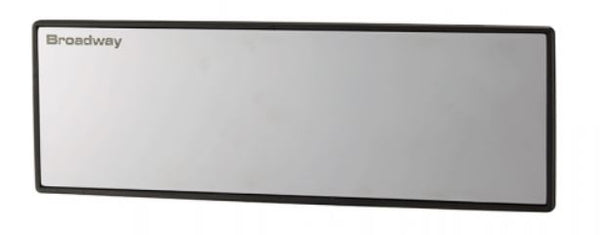 BW-762 Chrome Wide Mirror 240mm Flat